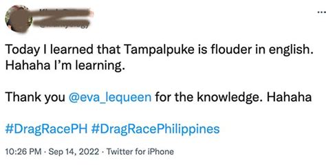 tampalpuke|Tampalpuke Trending Drag Race PH Filipino Language.